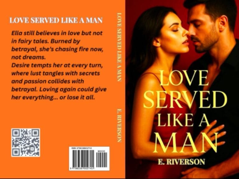 A couple in a close embrace.