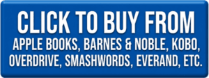 A blue-colored buy button with white text naming the book sores like Apple and Barnes & Noble, etc.