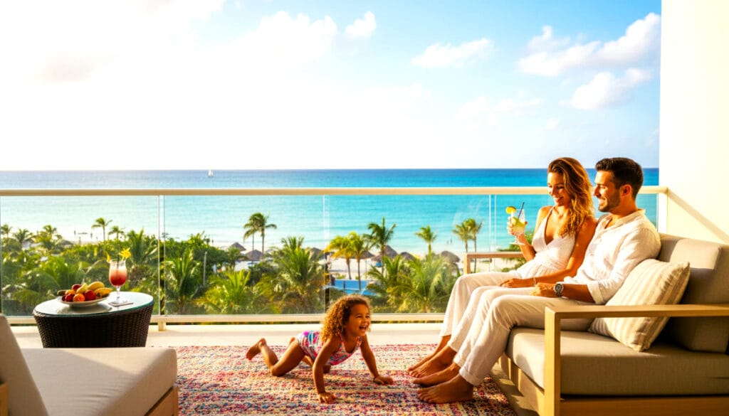 BiBi, Nessa, and Alicia on their Caribbean island in The Ultimate Haven.