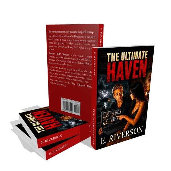 A collection of The Ultimate Haven Psychological Thriller books displayed with a white background.
